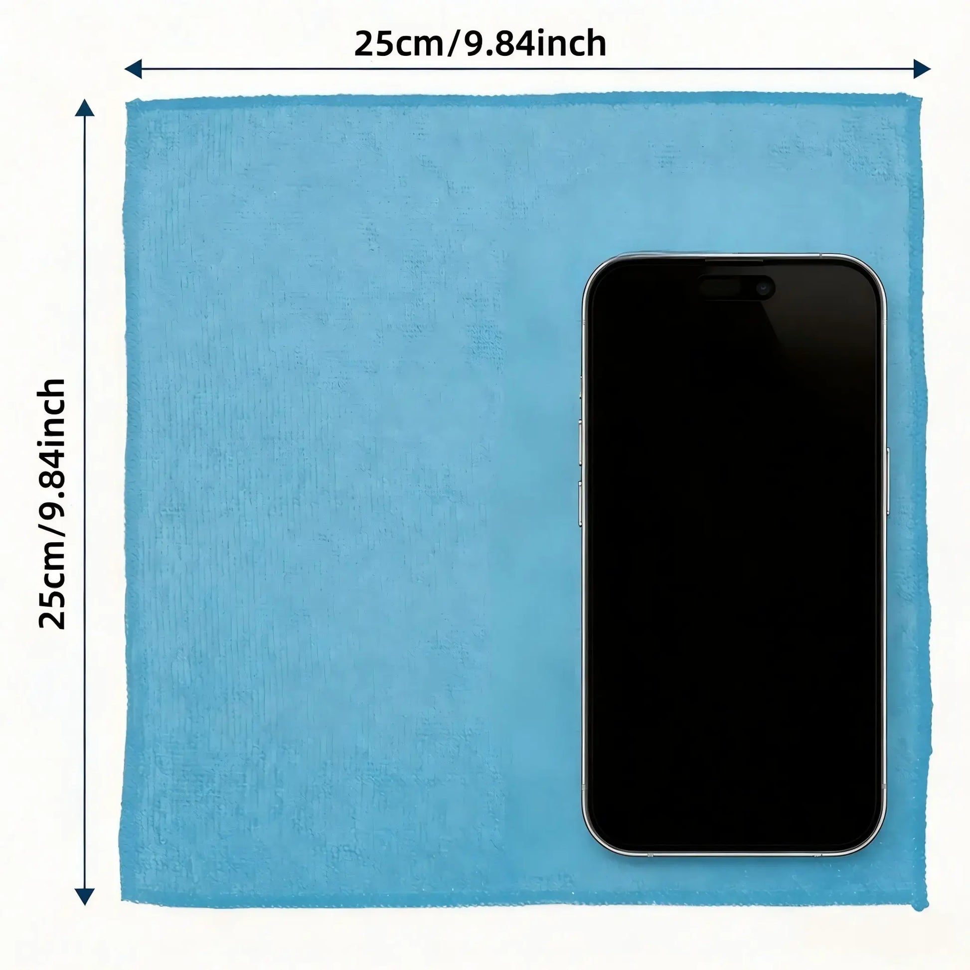 Microfiber Cleaning Cloths, Multi-Color Pack (5/10/20/50Pcs, 9.84X9.84In) - Quick-Dry, Scratch-Free, Durable for Kitchen Bath Daily Clean on Indoor Surfaces