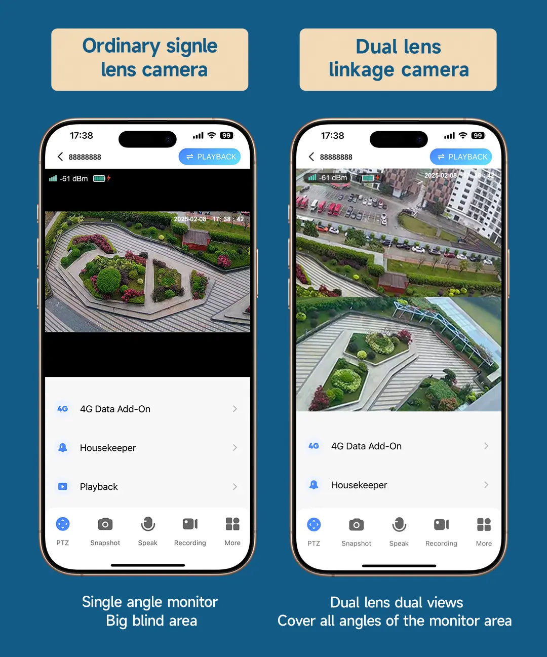 4G Solar Dual Lenses Security Camera, Wireless Outdoor, AI Human Detection, Dual View, 355° Pan 90° Tilt, PIR Motion Alert, IP65 Waterproof, Night Vision, App Remote, No Wifi Needed, Home Security System, Ai Security Camera System